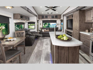 interior Sierra fifth wheel