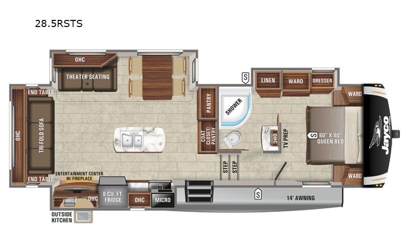 2021 Jayco Eagle Ht 28 5rsts Fifth Wheel Rv